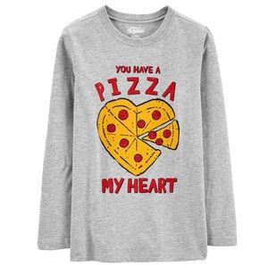 OshKosh Kids Pizza My Heart Tee Shirt